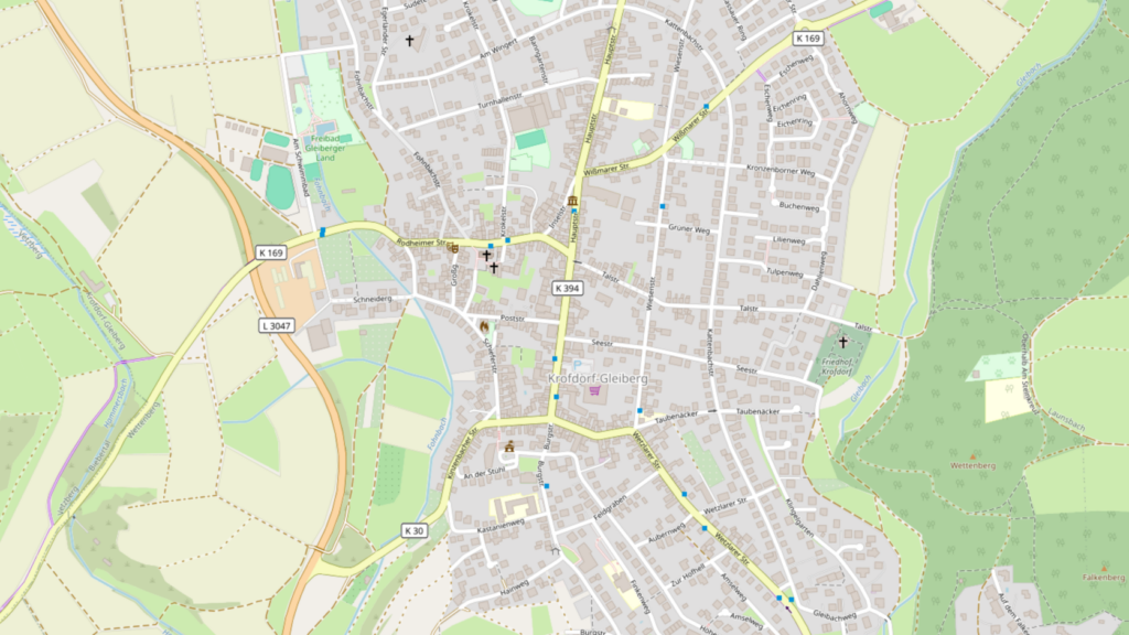 Wettenberg Streetmap - Kindereventlocation - Sternenstaub & Konfetti